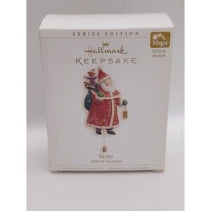HALLMARK 2006 "SANTA Yuletide Treasures" KEEPSAKE ORNAMENT SERIES EDITION #1